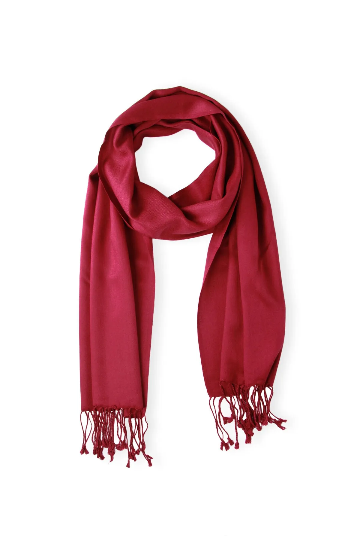Savea Solid Satin Scarf