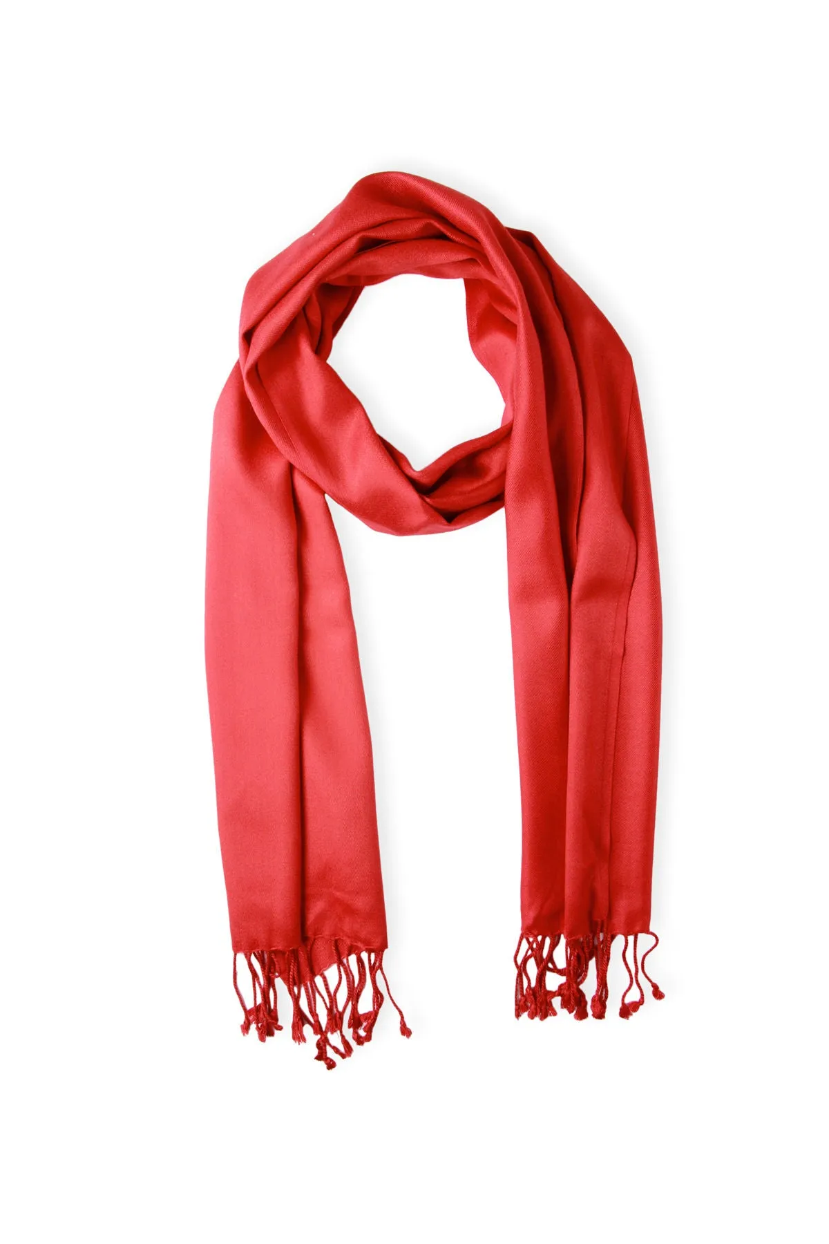 Savea Solid Satin Scarf
