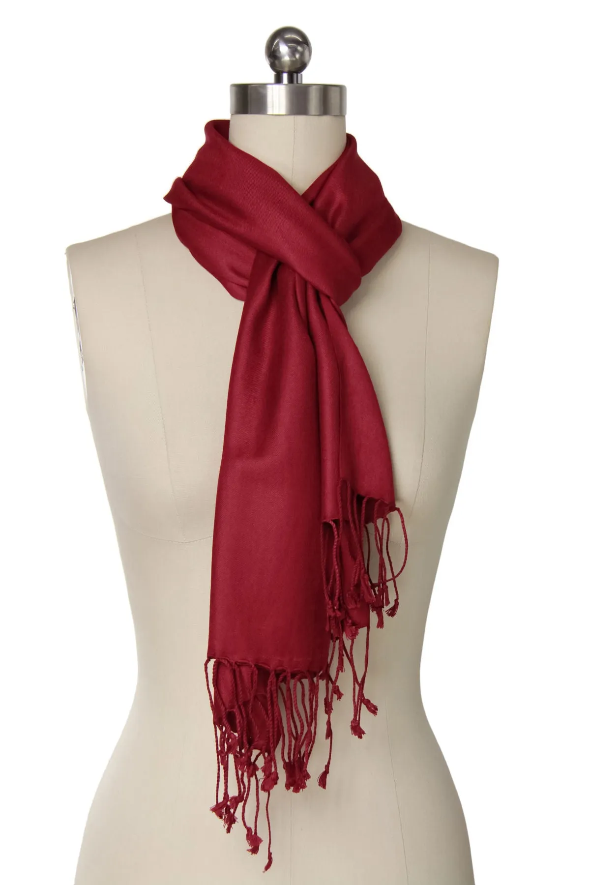 Savea Solid Satin Scarf