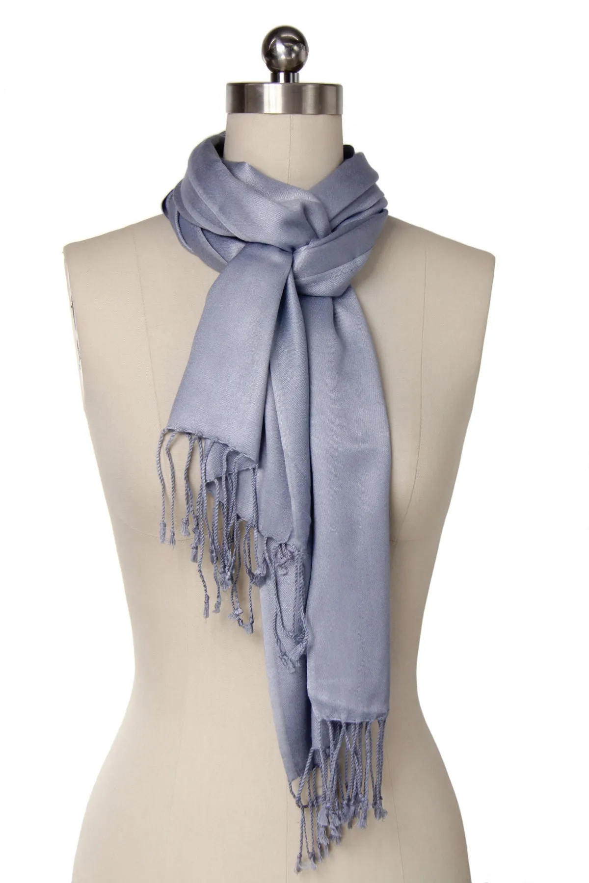 Savea Solid Satin Scarf
