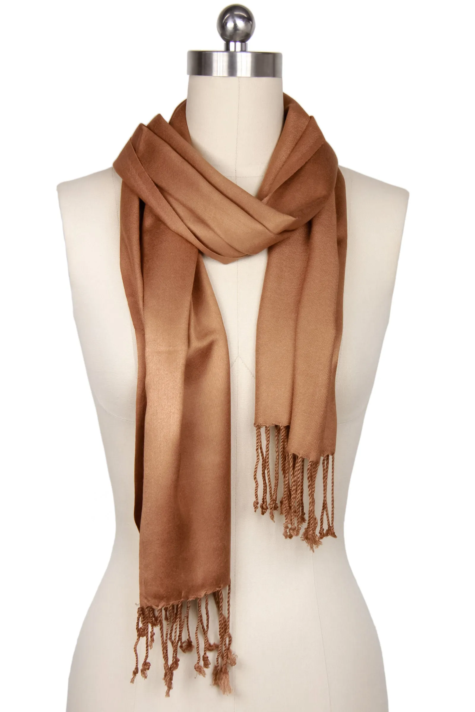 Savea Solid Satin Scarf