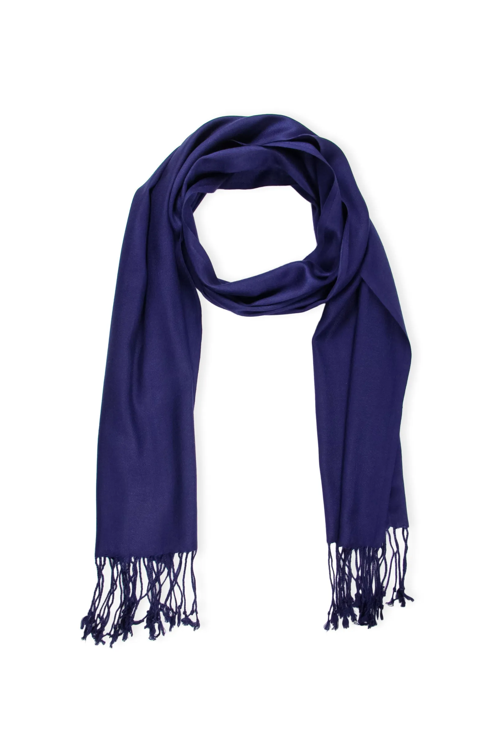 Savea Solid Satin Scarf