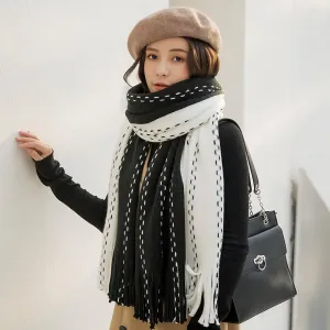 Scarfs for  Women Foulard Hijab Femme Bandana Wool Poncho Women Scarf for Ladies