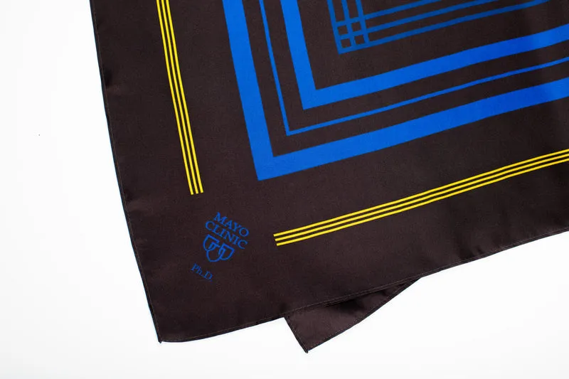 Scarves , imprinted Mayo Clinic logo