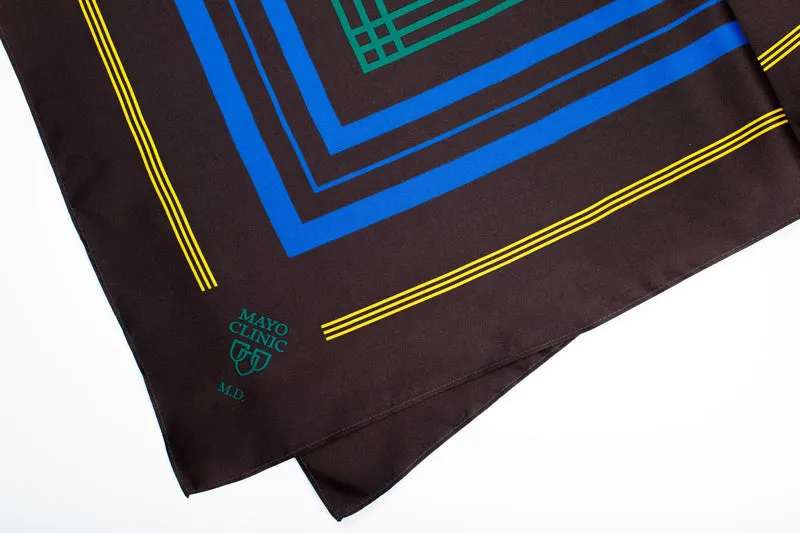 Scarves , imprinted Mayo Clinic logo