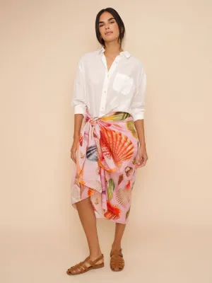 Sea Treasures Pareo In Peony