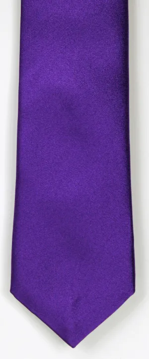SERICA SILK PURPLE TIE