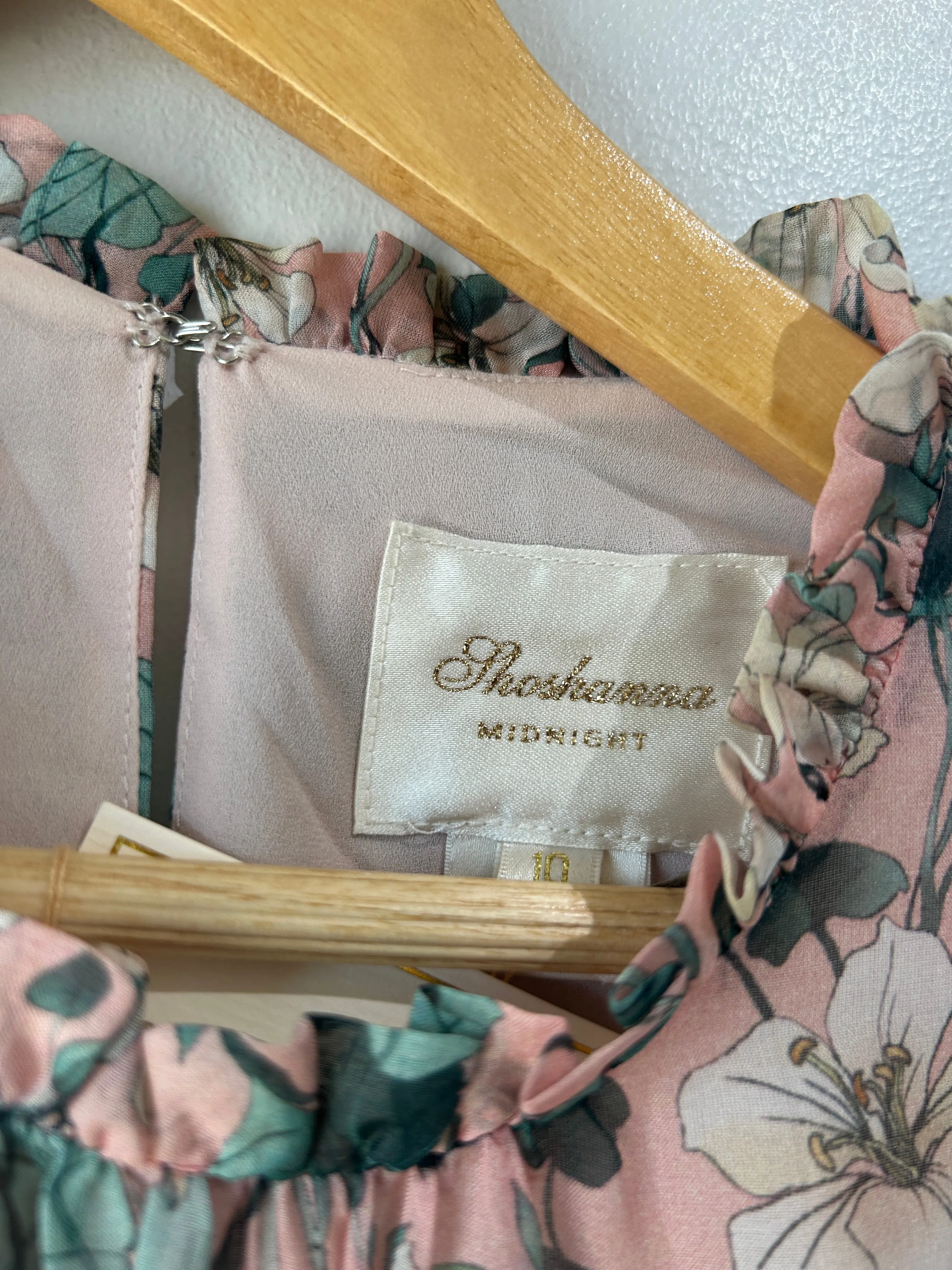 Shoshanna Midnight Pink Floral Dress