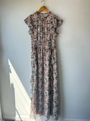 Shoshanna Midnight Pink Floral Dress