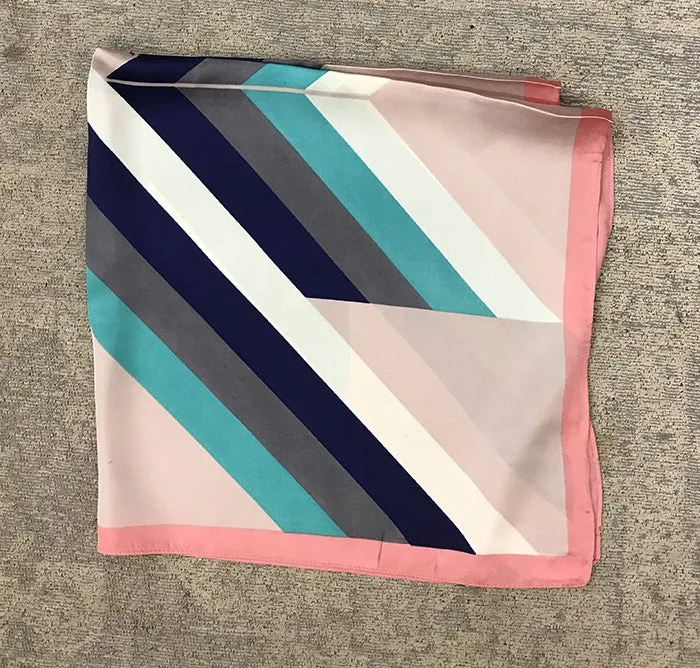 Silk Feel scarf - Abstract