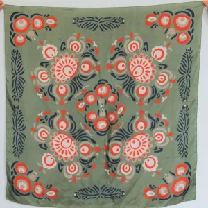 Silk French Art Scarves 44" by 44"