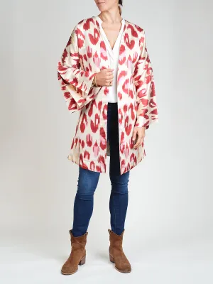 Silk Ikat Chapan Coat
