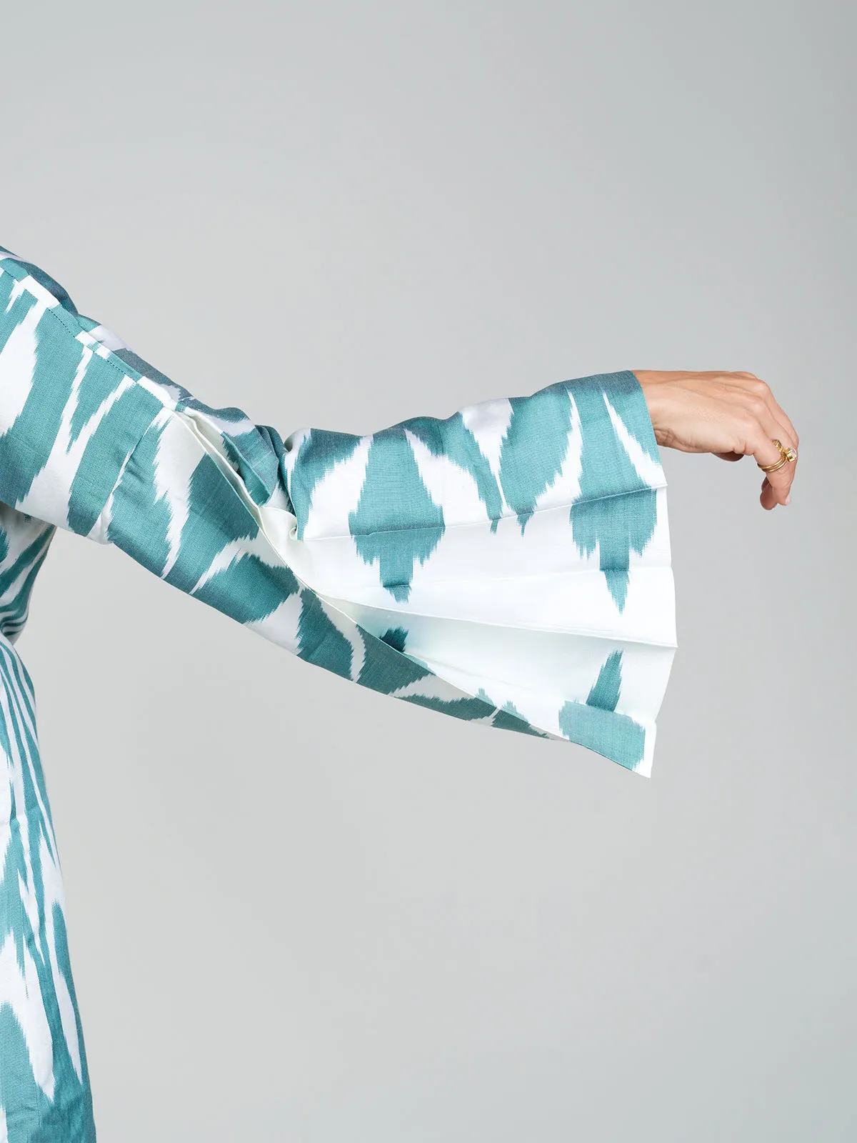 Silk Ikat Chapan Coat