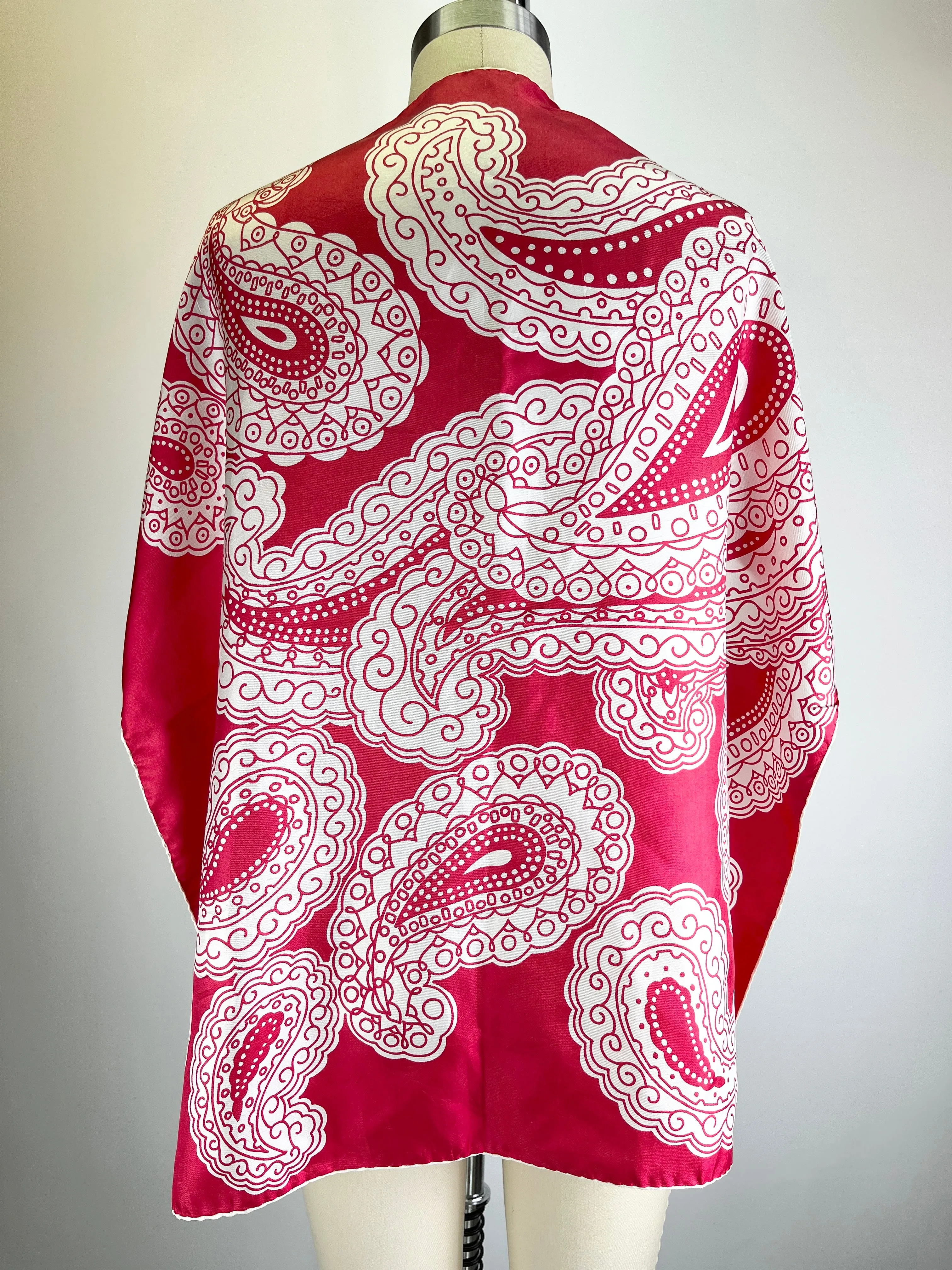 Silk Paisley Scarf