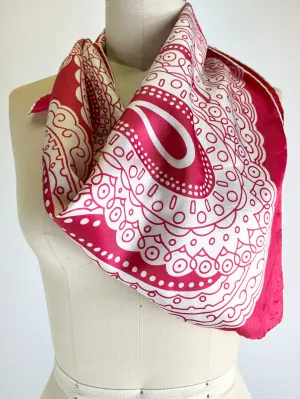 Silk Paisley Scarf