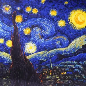 Silk Scarf Inspired Famous Oil Painting (More Designs)