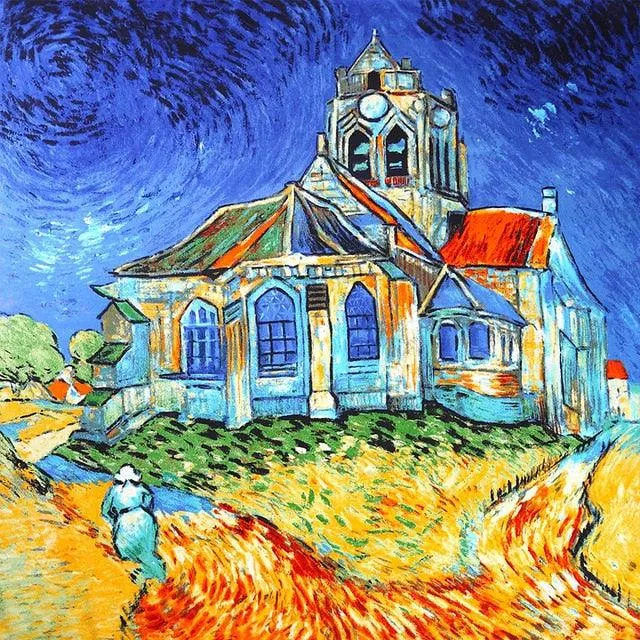 Silk Scarf Inspired Famous Oil Painting (More Designs)