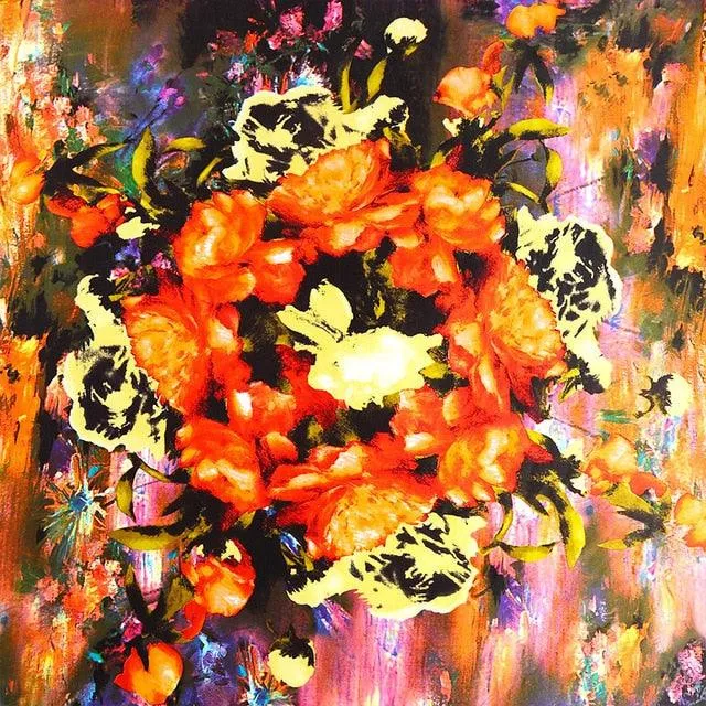 Silk Scarf Inspired Famous Oil Painting (More Designs)