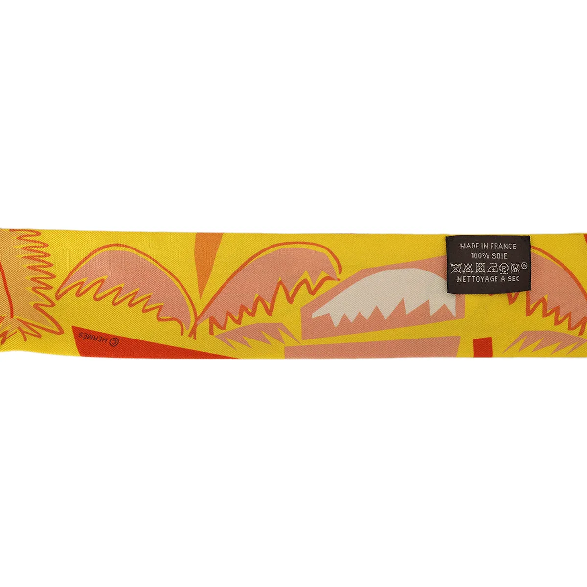 Silk Sea Surf & Fun Yellow Twilly