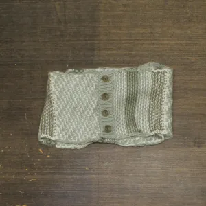 Simply Noelle Womens Acrylic Blend Button Front Infinity Scarf Green One Size