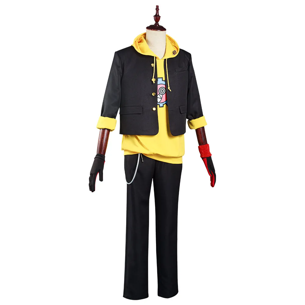 SK8 the Infinity Halloween Carnival Suit Reki Cosplay Costume Coat Pants Outfits