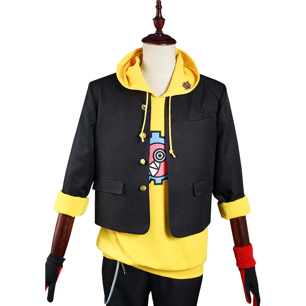 SK8 the Infinity Halloween Carnival Suit Reki Cosplay Costume Coat Pants Outfits