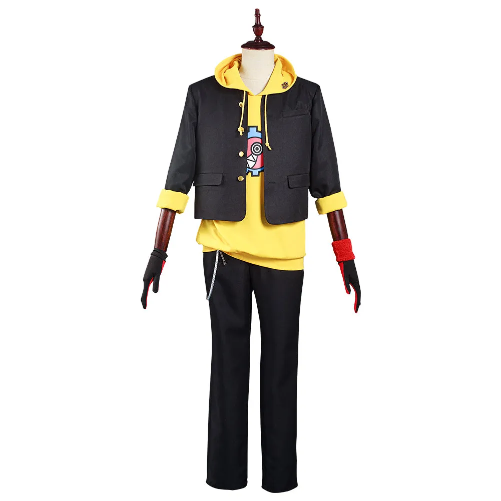 SK8 the Infinity Halloween Carnival Suit Reki Cosplay Costume Coat Pants Outfits