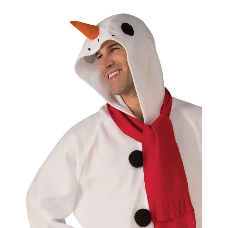 Snowman Onesie Jumpsuit, Adult