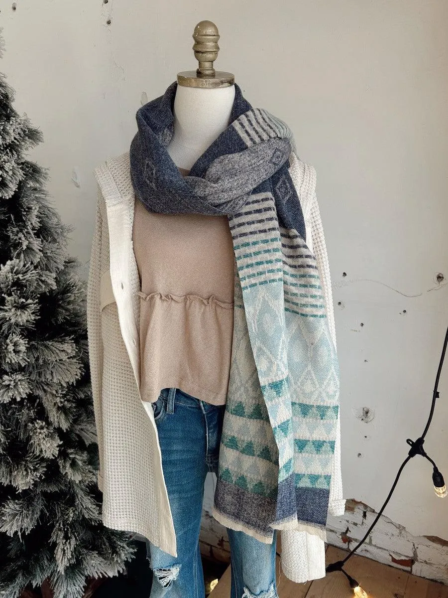 Softest Ever Patterned Scarves