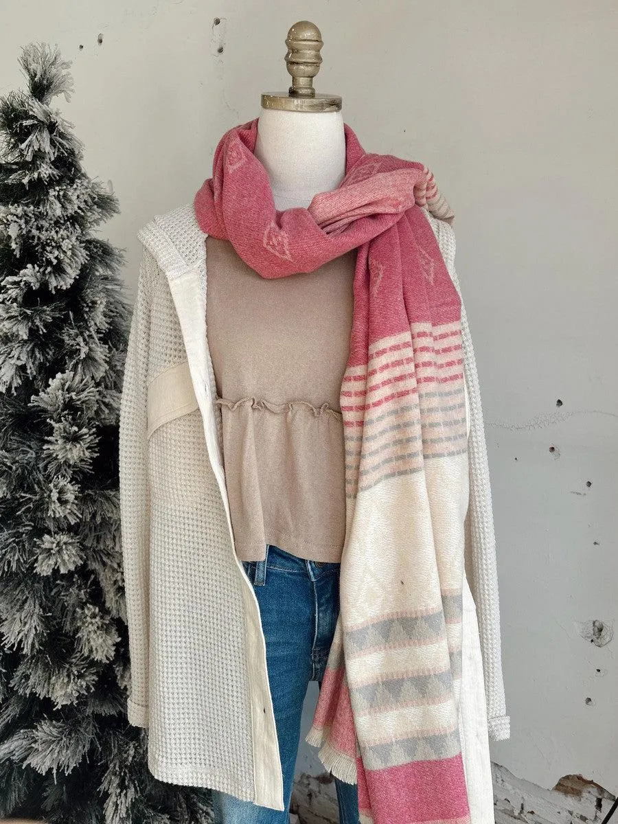Softest Ever Patterned Scarves