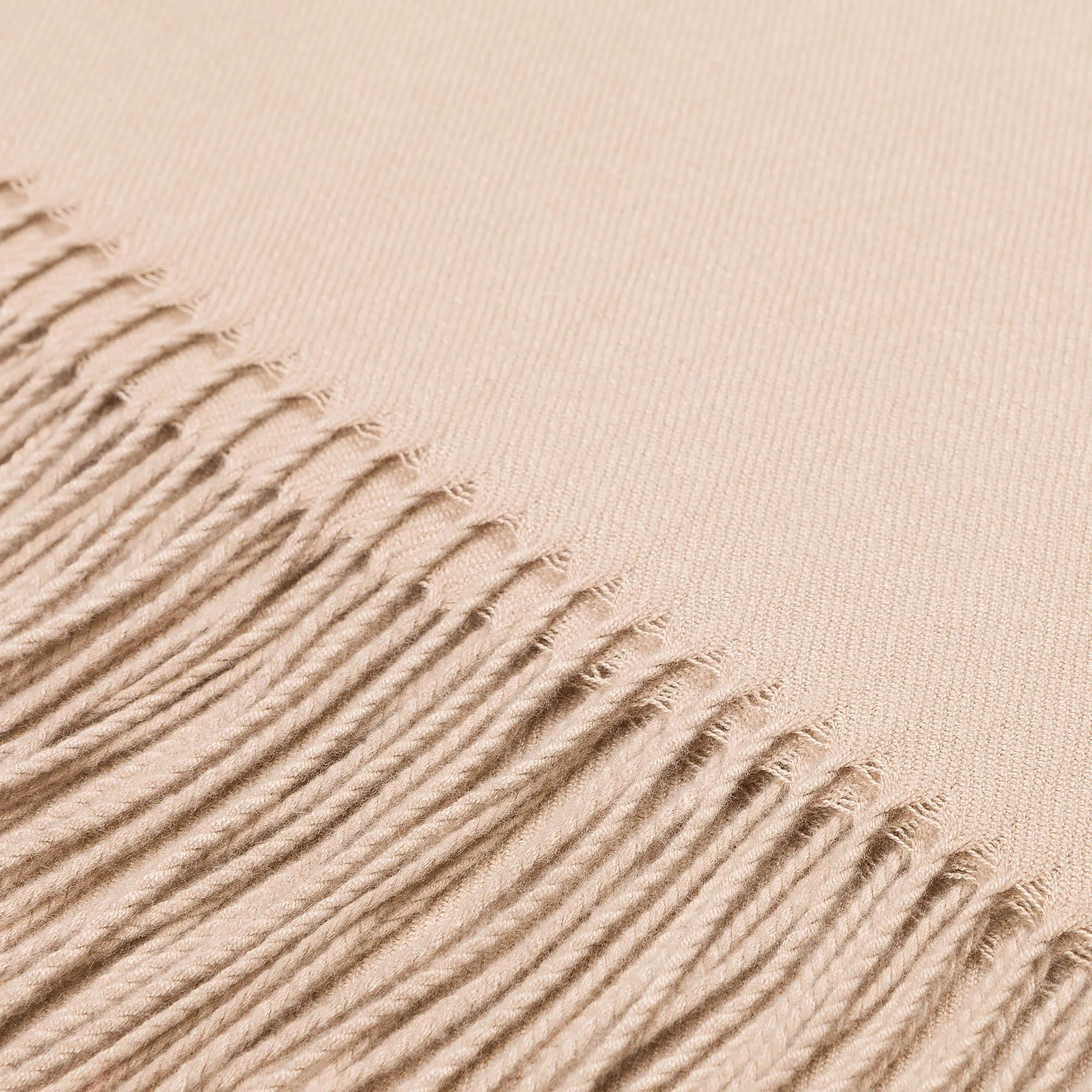 Solid Color Classic Scarf (Beige)