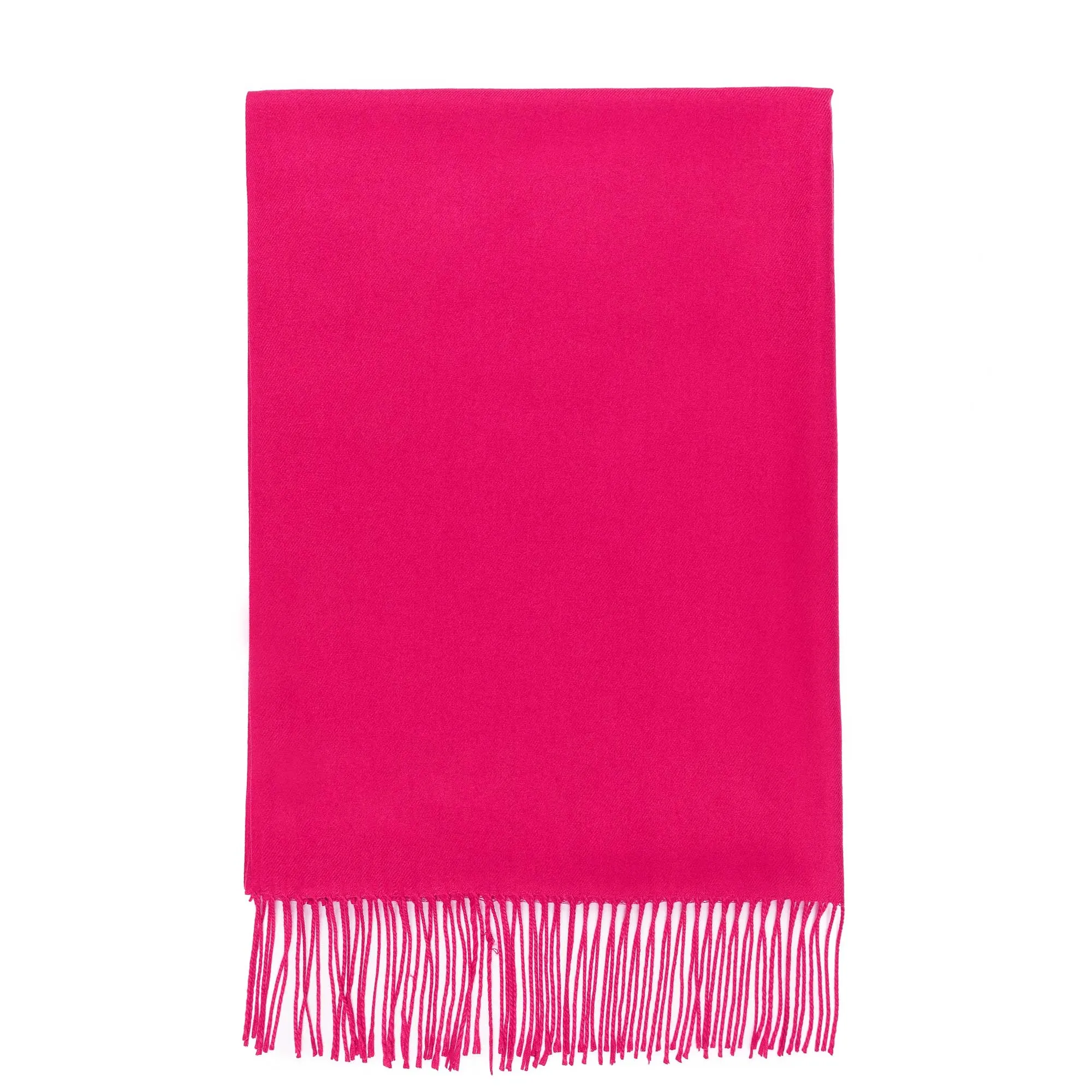 Solid Color Classic Scarf (Magenta)