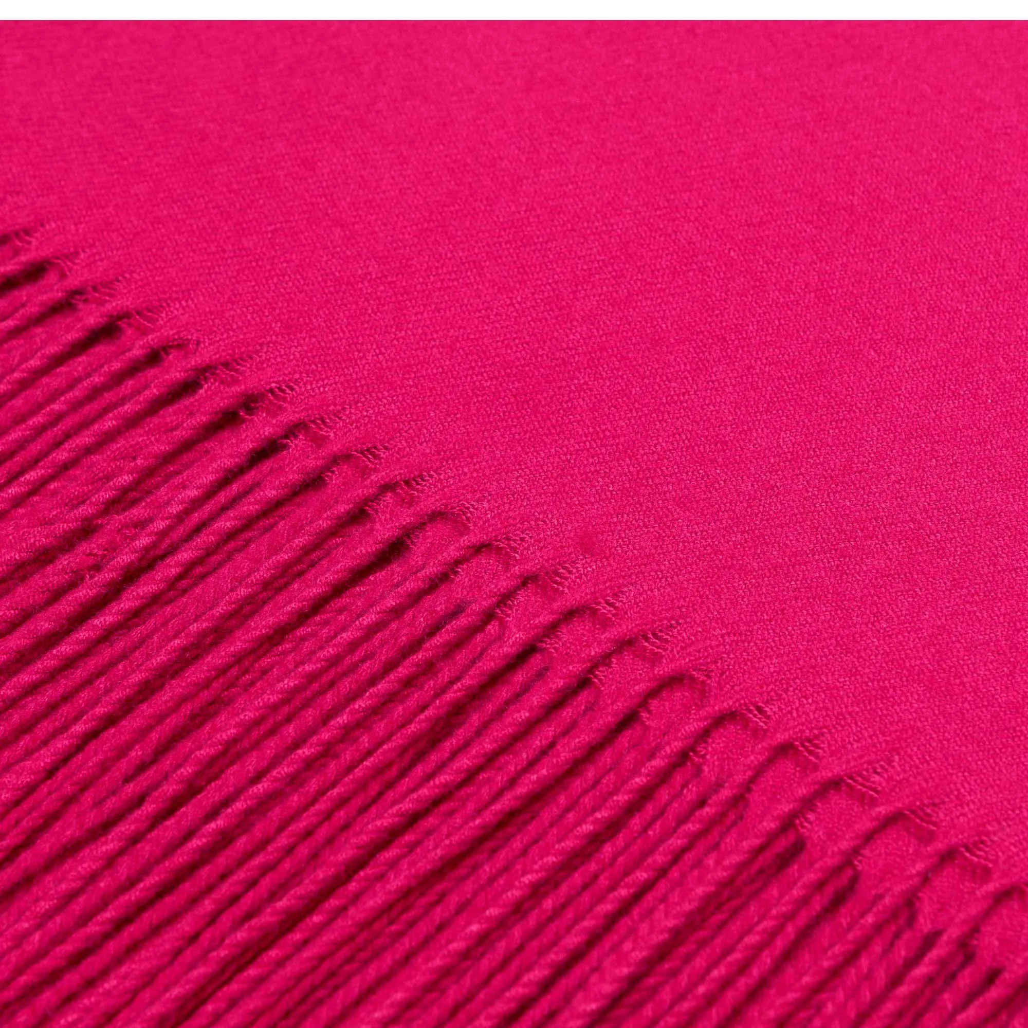 Solid Color Classic Scarf (Magenta)