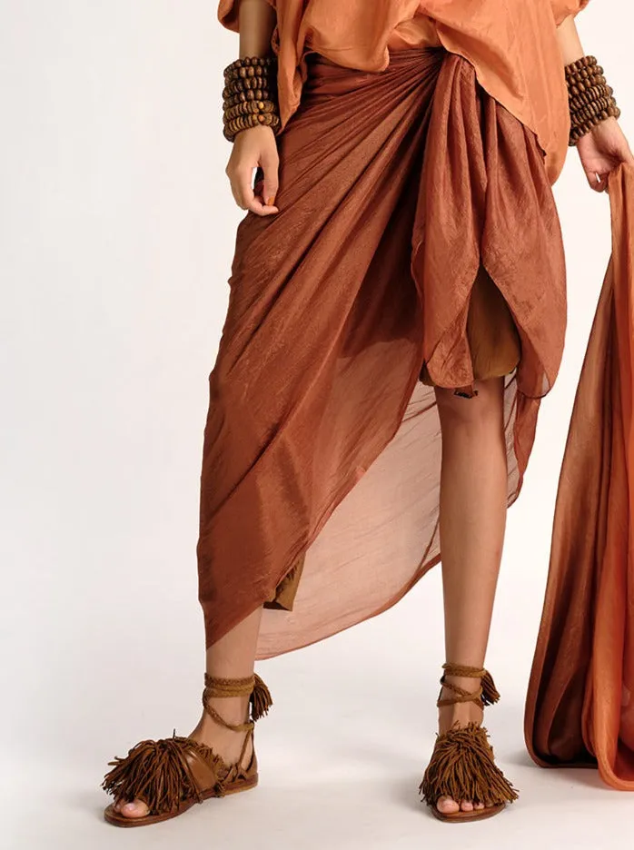 Solid Light Weight Silk Scarf