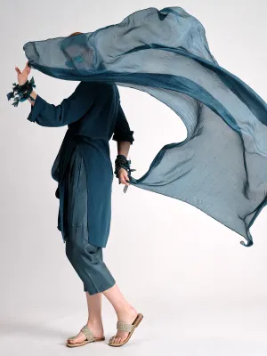 Solid Light Weight Silk Scarf