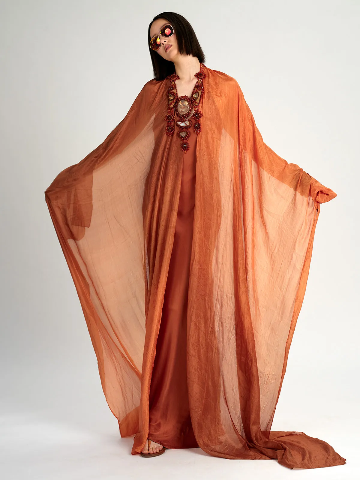 Solid Light Weight Silk Scarf