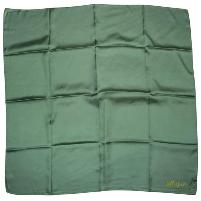 Solid Moss Green Wild Rag