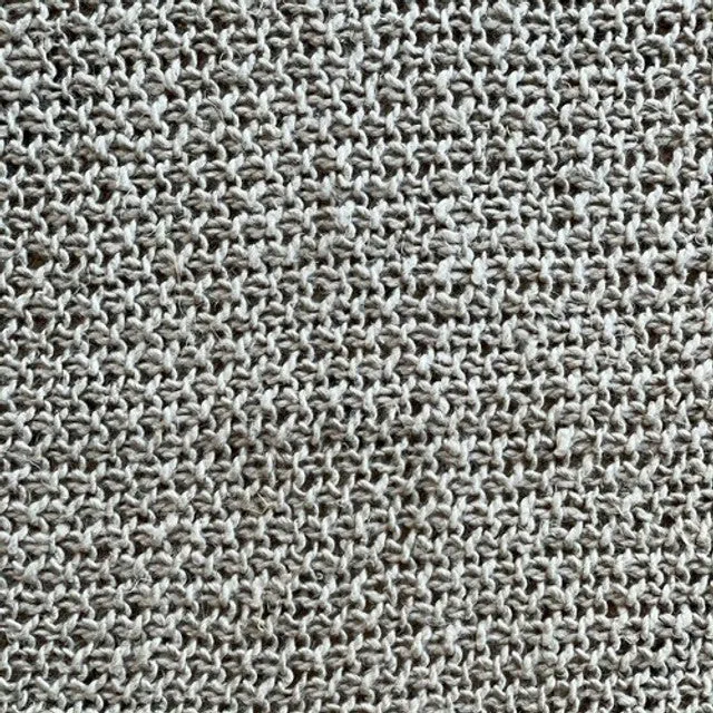 Sorrento Natural Knitted 100% Linen Throw/ Large Scarf