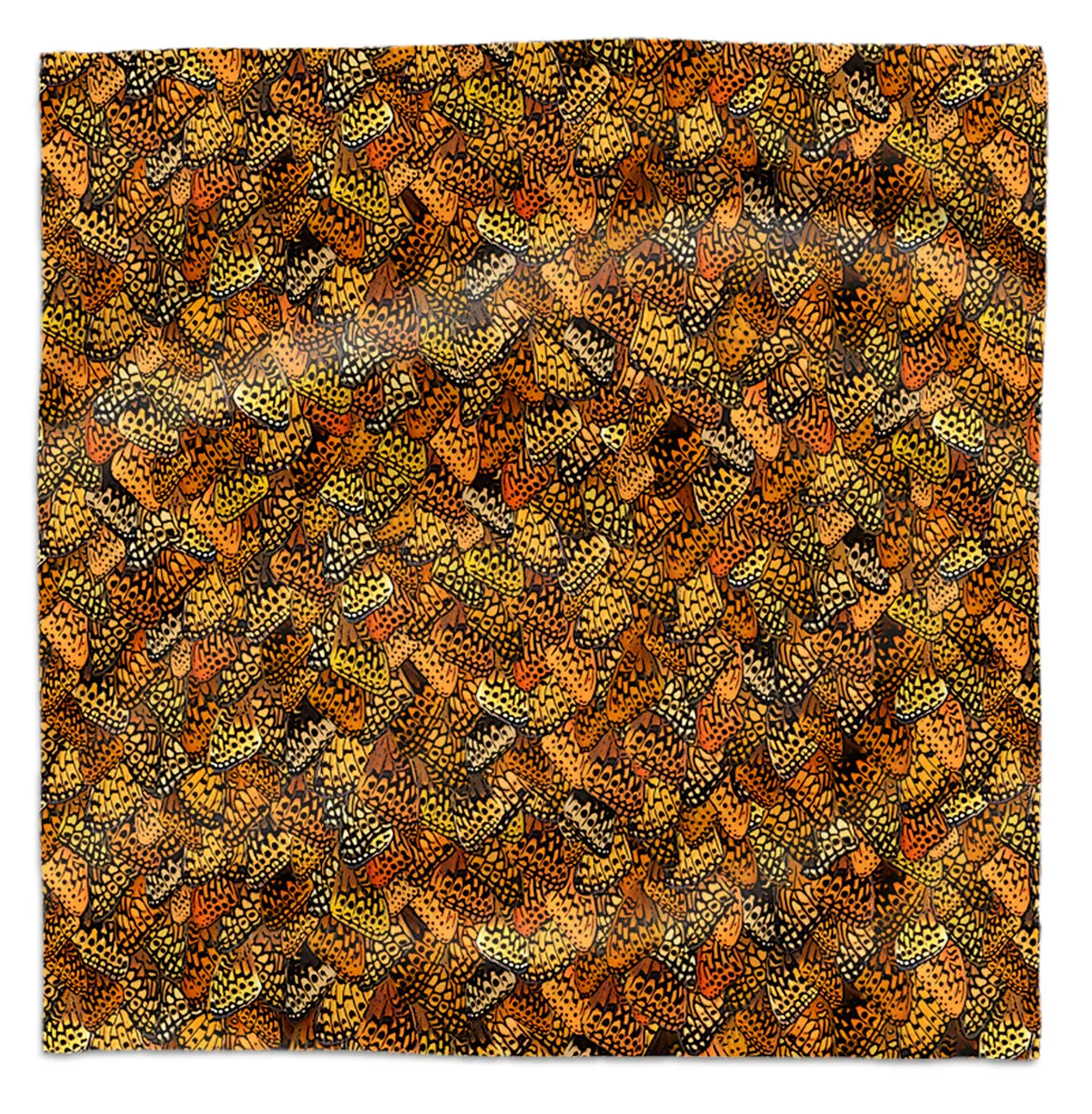 Spangled Fritillary Square Scarf