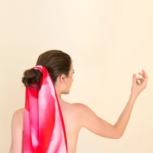 Special Edition Pink Peony Silk Stole Scarf