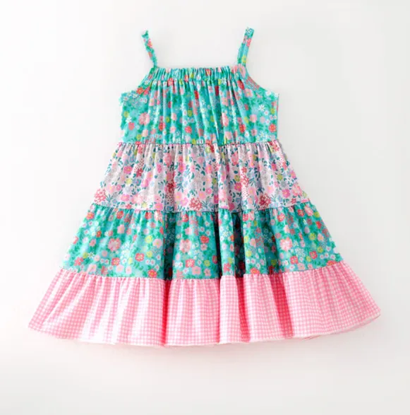 SPRING FLORAL LAYER DRESS PRE-ORDER