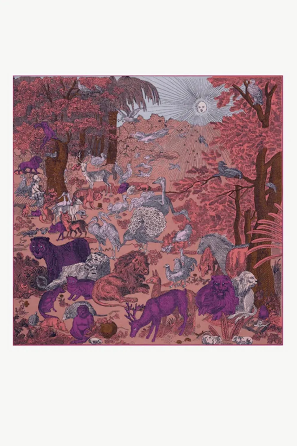 Square 100 - Reve - Fuchsia