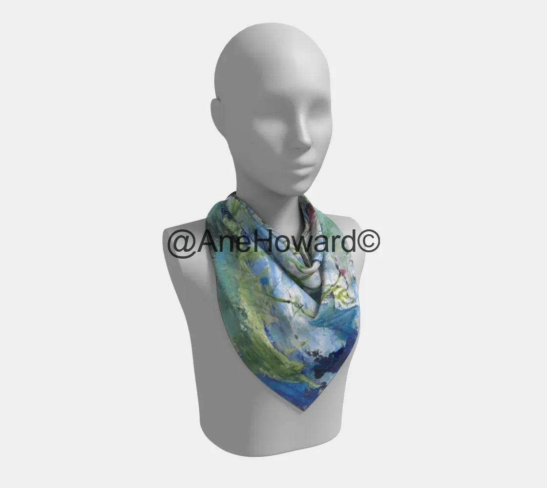 Square Silk Scarf Secrets Life of Plants