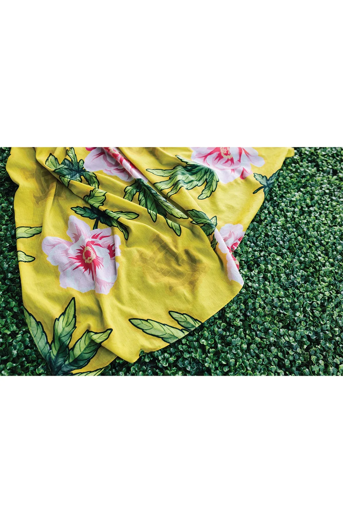 Stay Winning Hippie Scarf (Yellow)