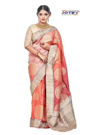 Stone Work Satin Silk Saree