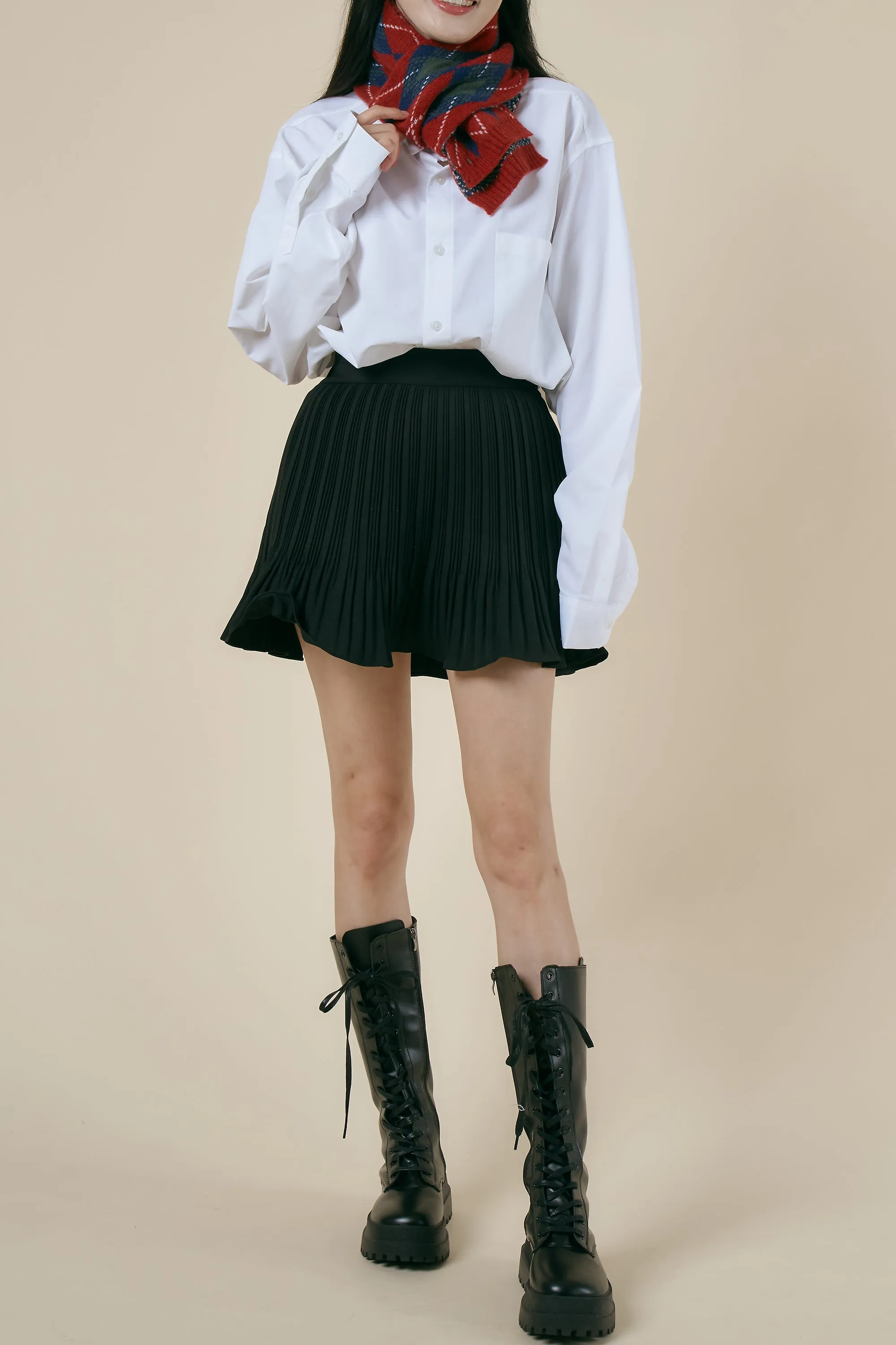 [STORETS X COSONNE] Knitted Neck Scarf