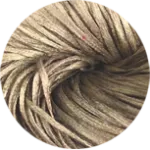 Straw Silk Solid Green Tag
