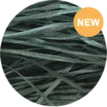Straw Silk Solid Green Tag