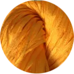 Straw Silk Solid Green Tag