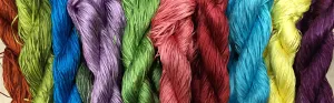 Straw Silk Solid Green Tag